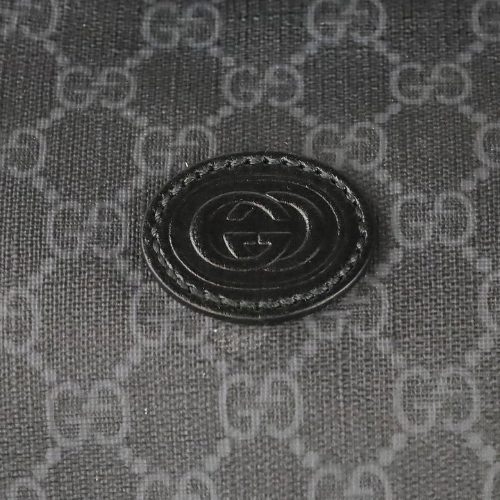 Gucci Black GG Supreme Coated Canvas Backpack