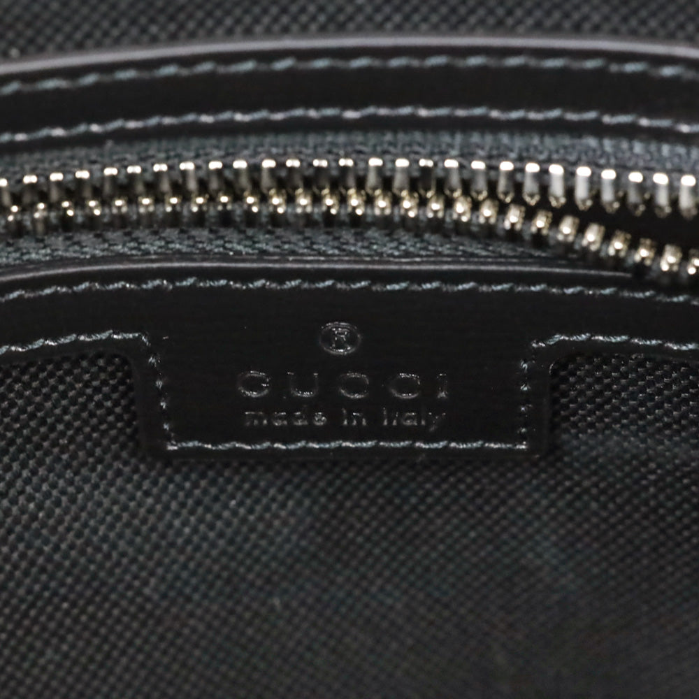 Gucci Black GG Supreme Coated Canvas Backpack