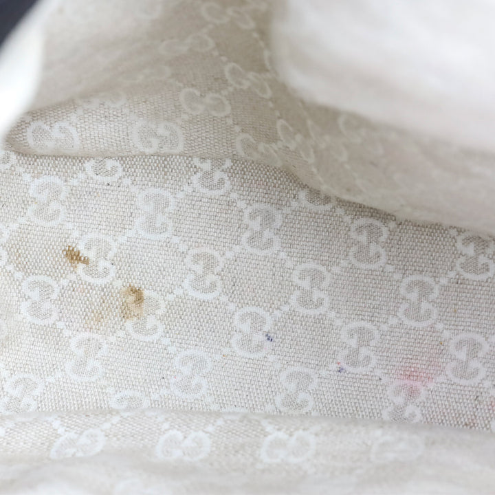 Gucci Black Grained Leather Diana Medium Shoulder Bag