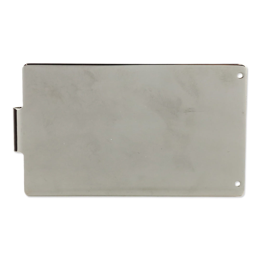 Gucci Black Guccissima Leather Money Clip Cardholder