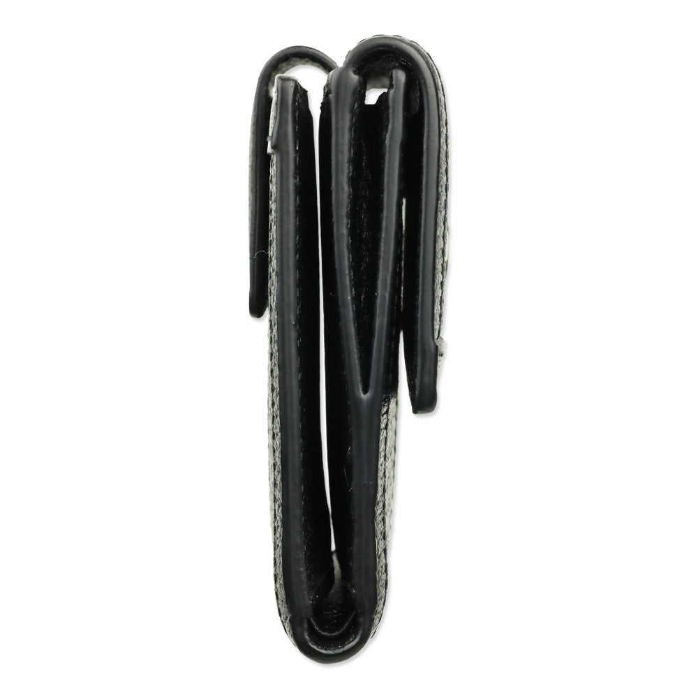 Gucci Black Leather Web Ophidia French Wallet