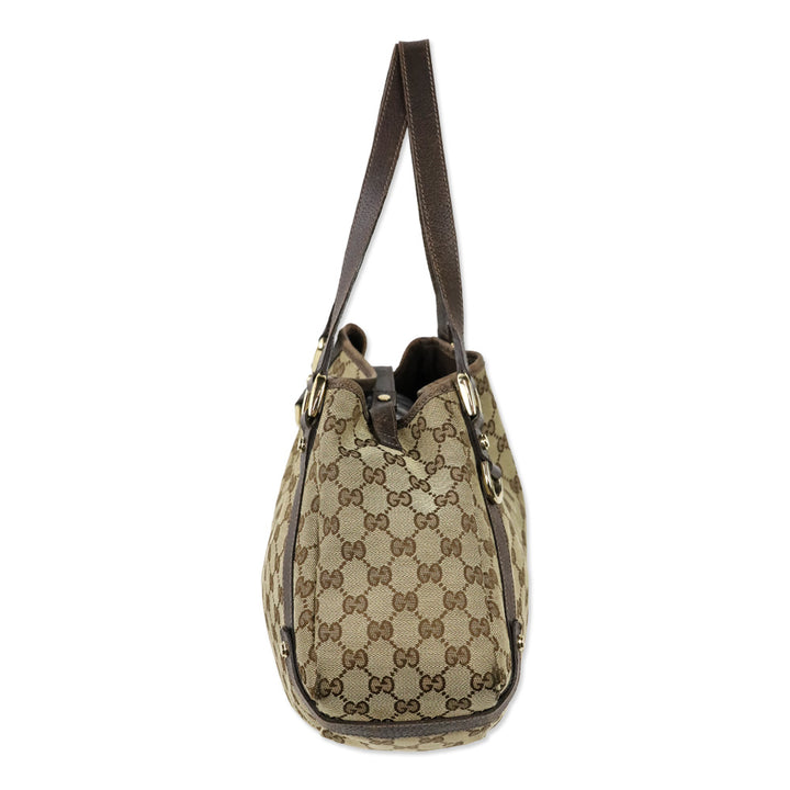 Gucci Brown GG Canvas Medium Abbey Tote