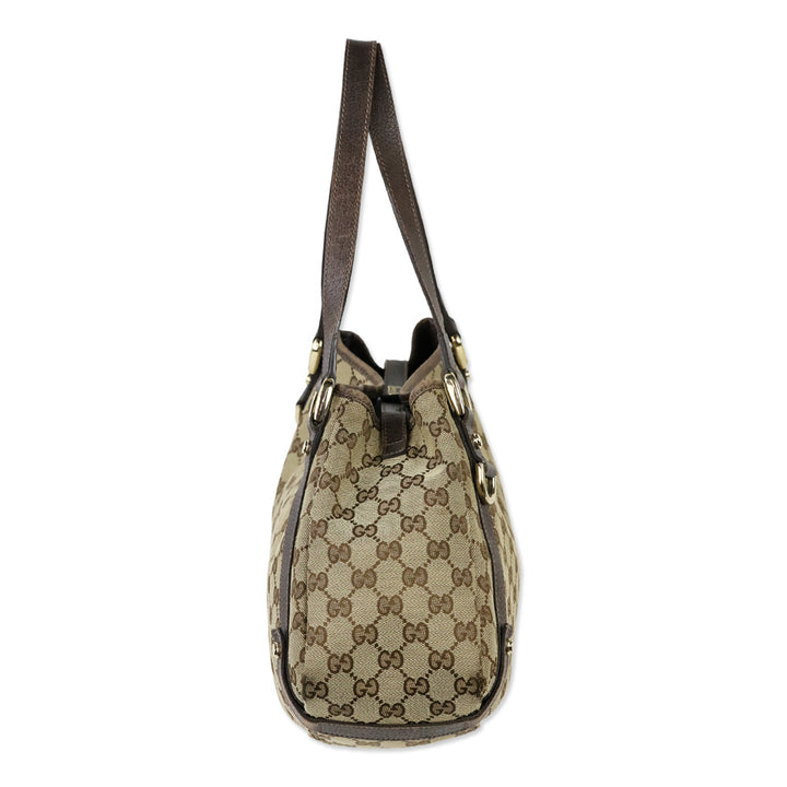 Gucci Brown GG Canvas Medium Abbey Tote
