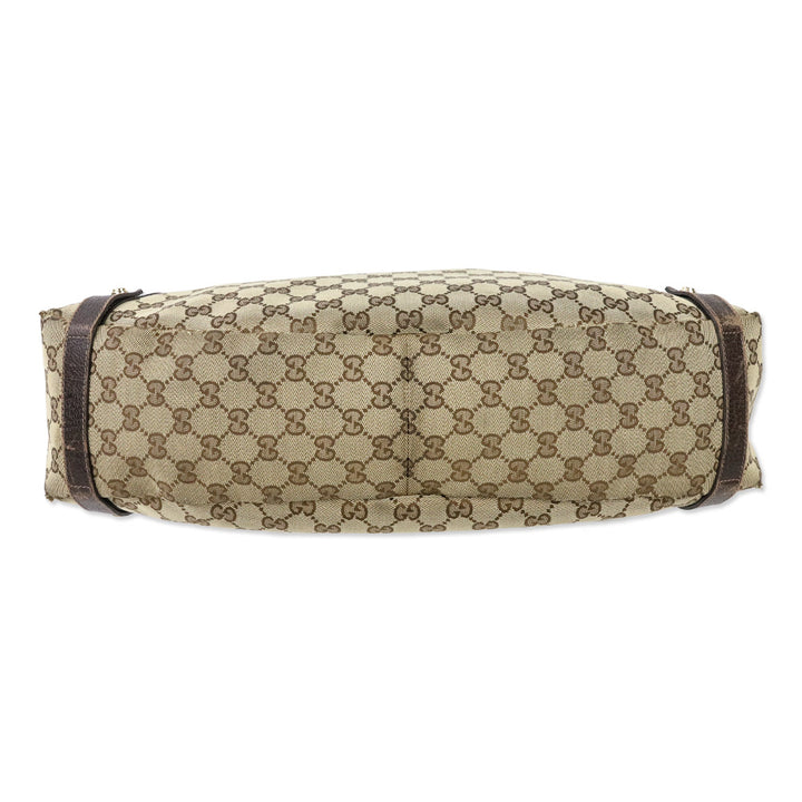 Gucci Brown GG Canvas Medium Abbey Tote