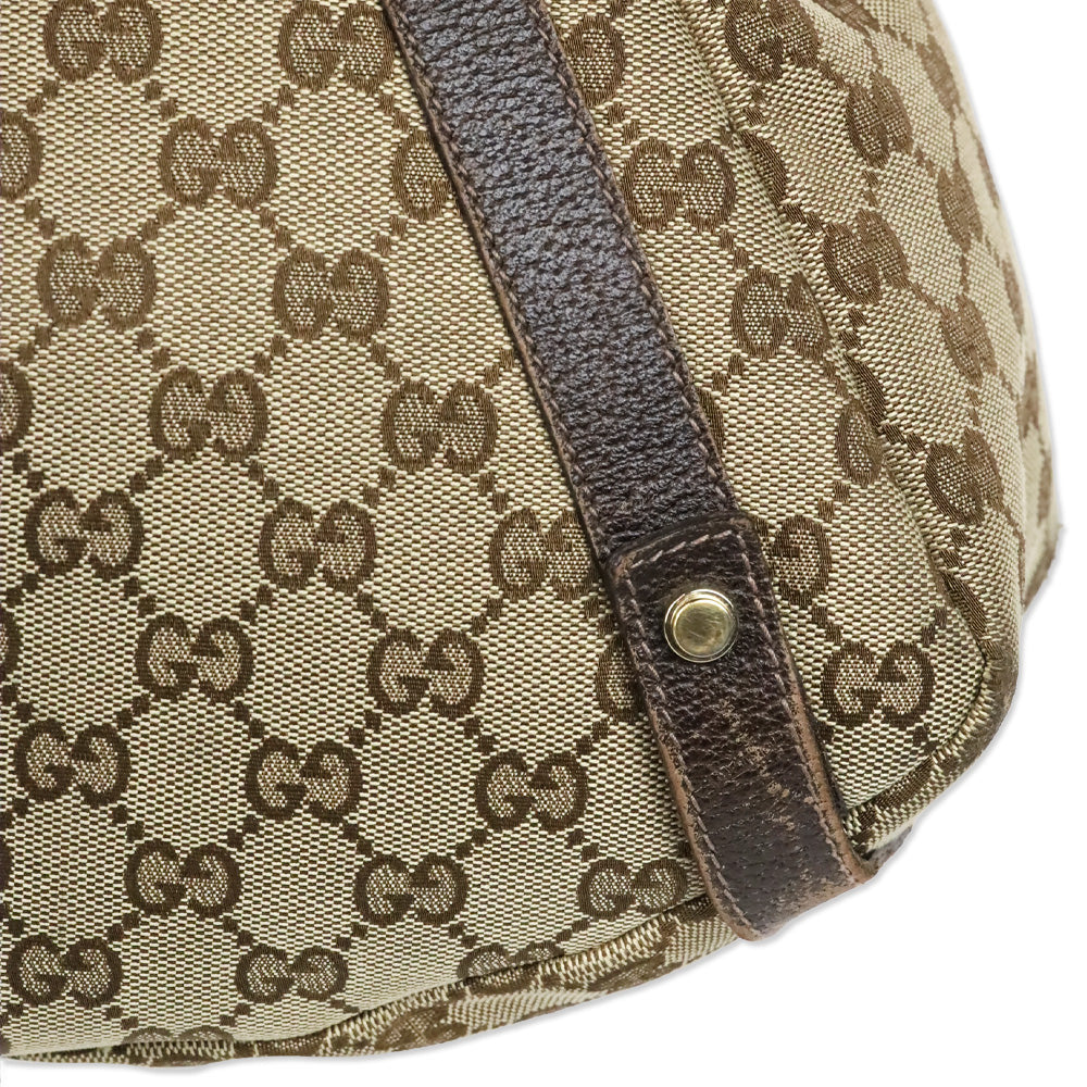 Gucci Brown GG Canvas Medium Abbey Tote