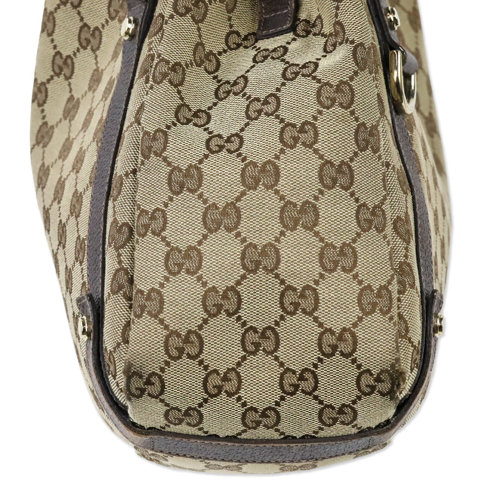 Gucci Brown GG Canvas Medium Abbey Tote