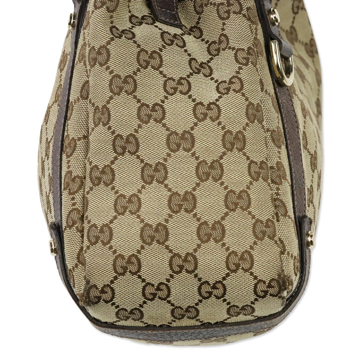 Gucci Brown GG Canvas Medium Abbey Tote
