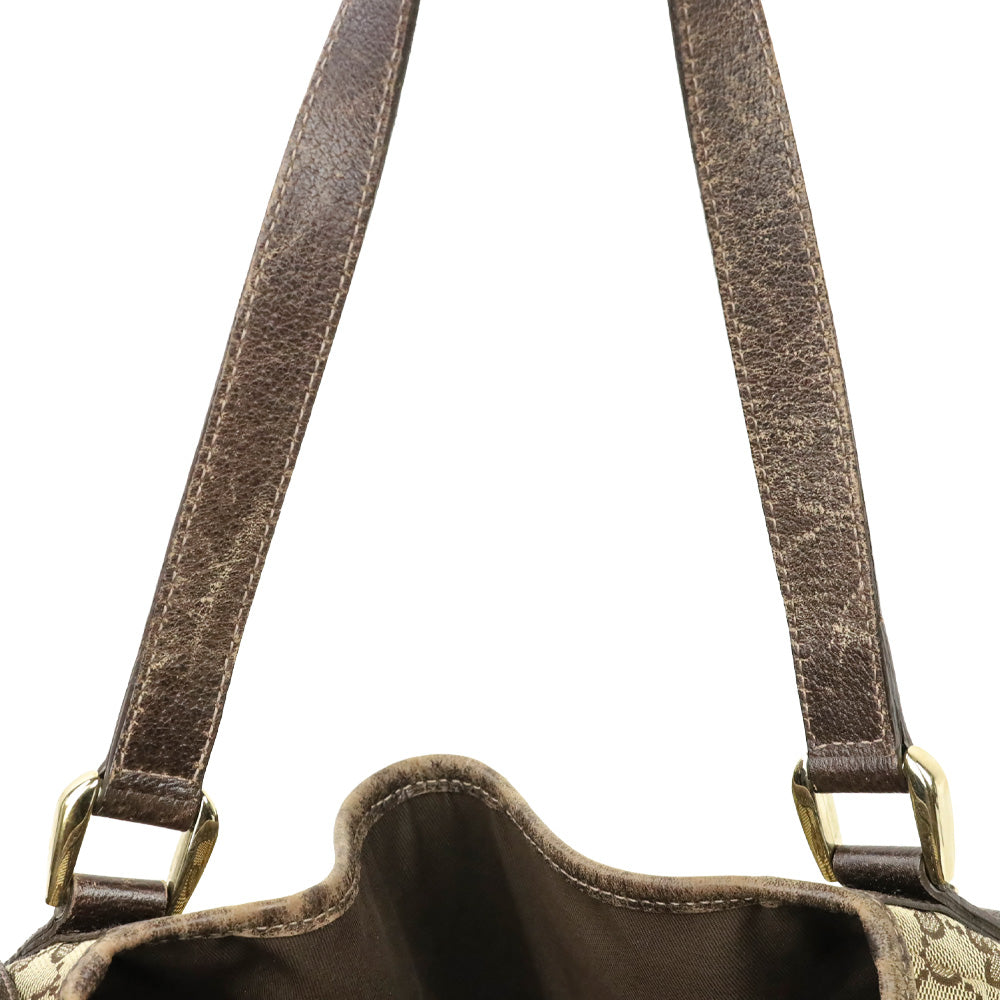 Gucci Brown GG Canvas Medium Abbey Tote