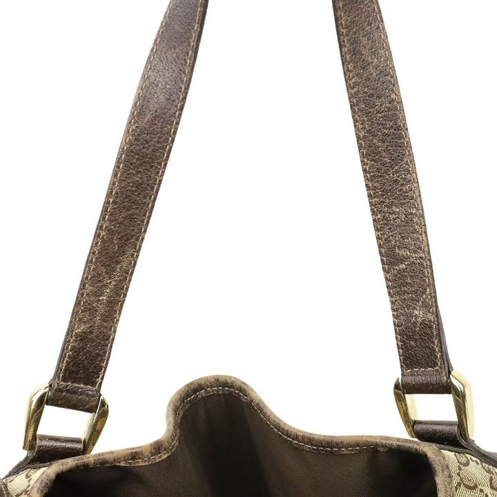 Gucci Brown GG Canvas Medium Abbey Tote