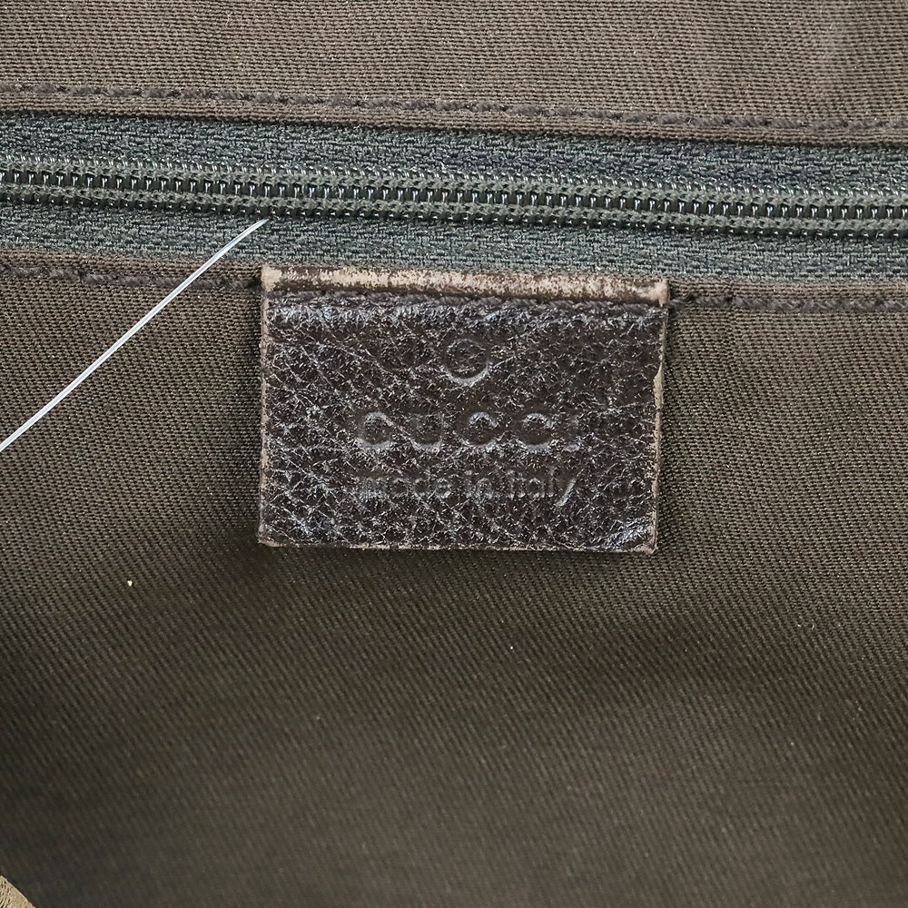 Gucci Brown GG Canvas Medium Abbey Tote