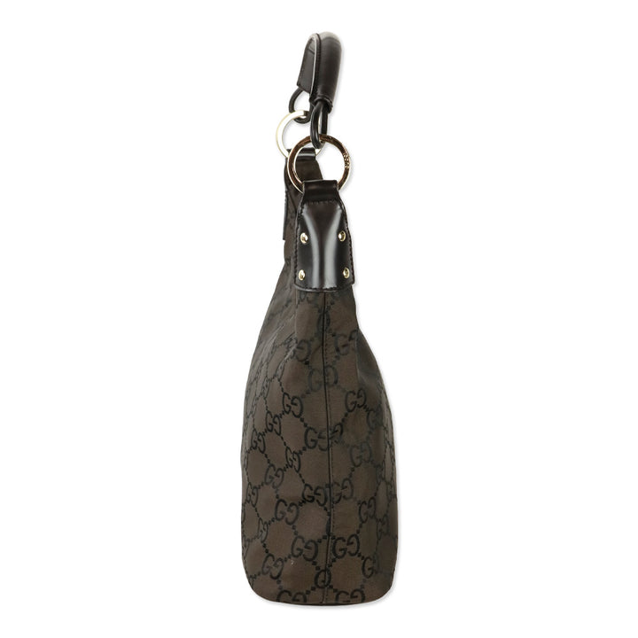 Gucci Brown Guccissima Leather Hobo Bag