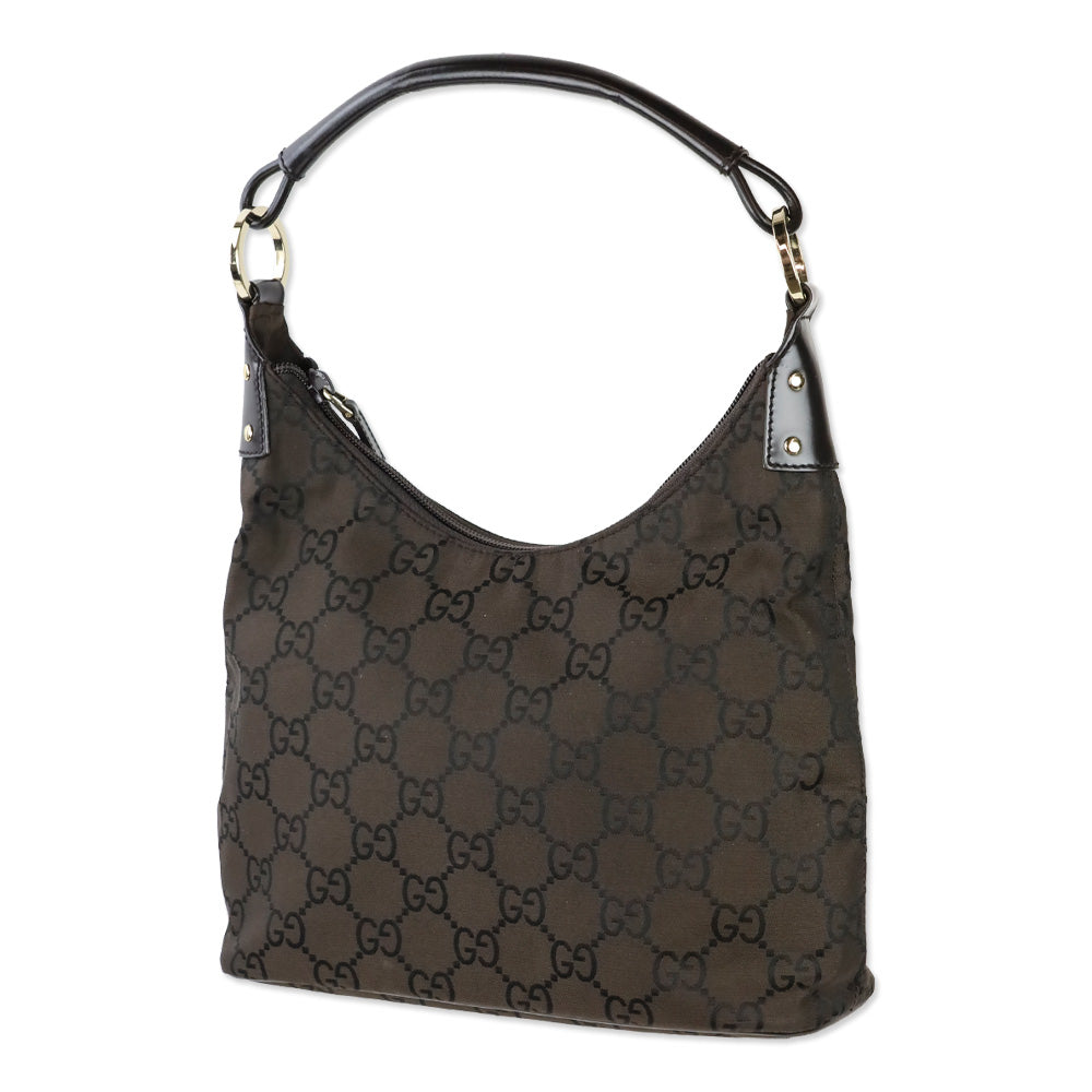 Gucci Brown Guccissima Leather Hobo Bag