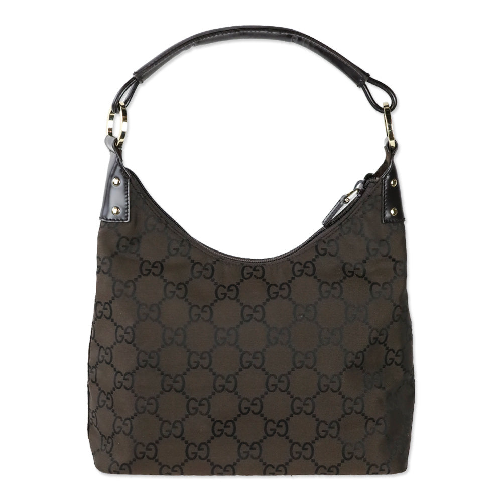 Gucci Brown Guccissima Leather Hobo Bag