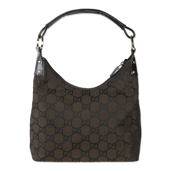 Gucci Brown Guccissima Leather Hobo Bag