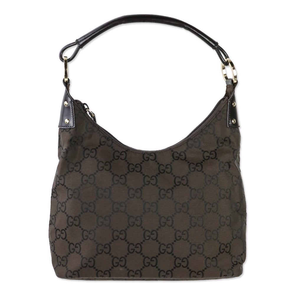 Gucci Brown Guccissima Leather Hobo Bag