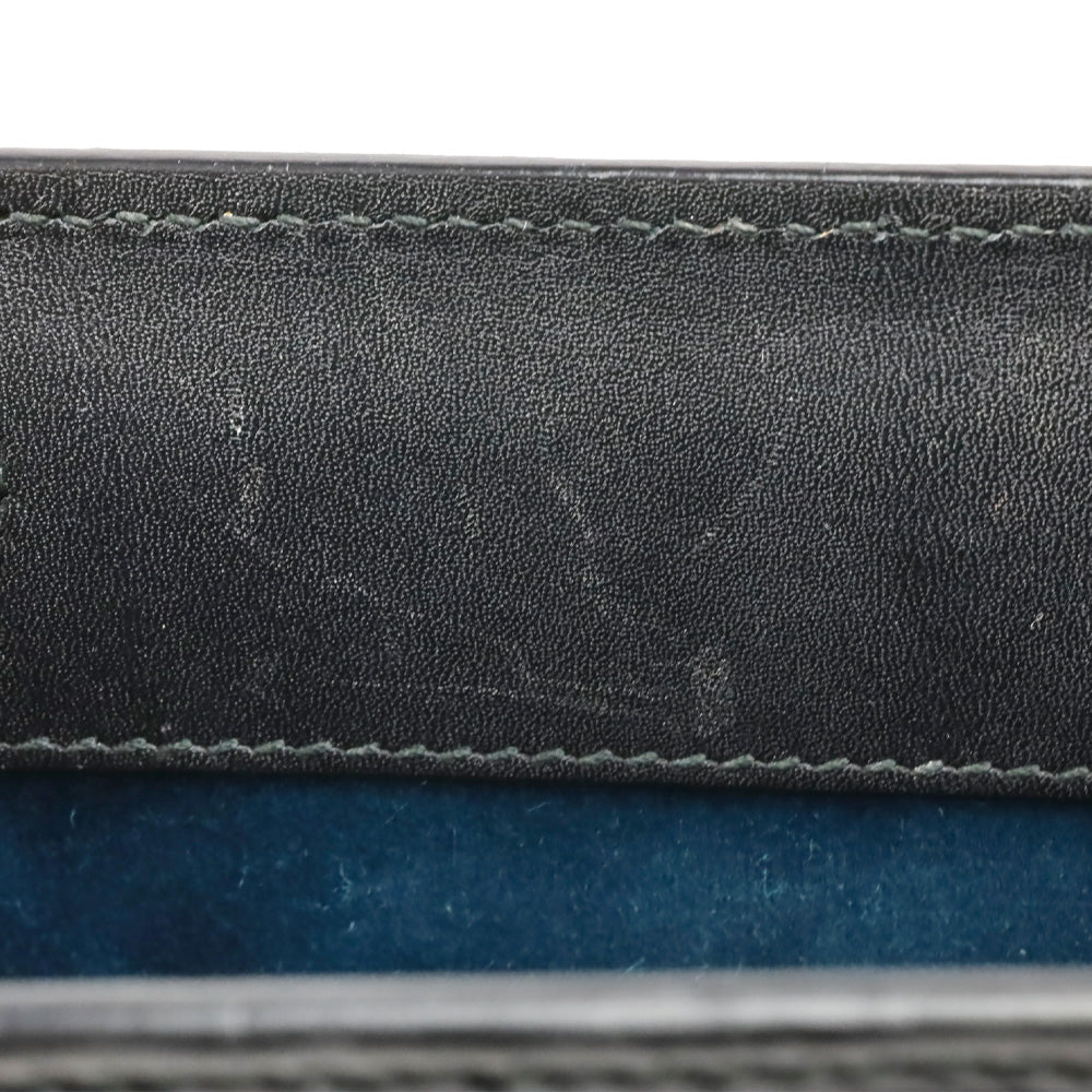 Gucci Brown Suede Black Patent Leather Web Stripe Small Ophidia Bag