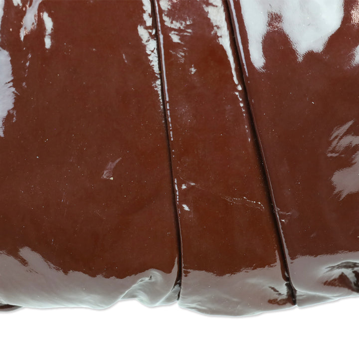 Gucci Burgundy Patent Leather Hysteria Large Hobo Bag