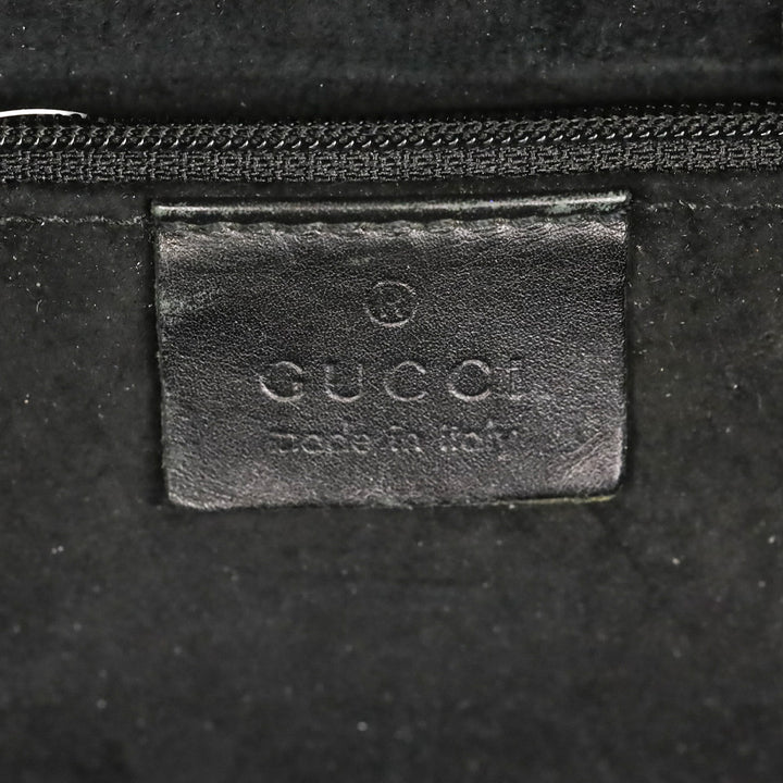 Gucci By Tom Ford Vintage Black Suede Ruched Shoulder Bag