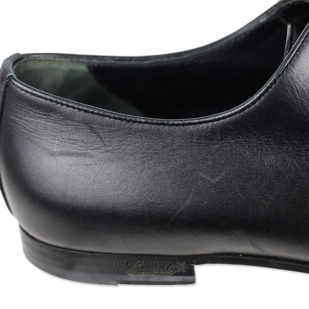 Gucci Cirano Lux Nero Derby Shoes