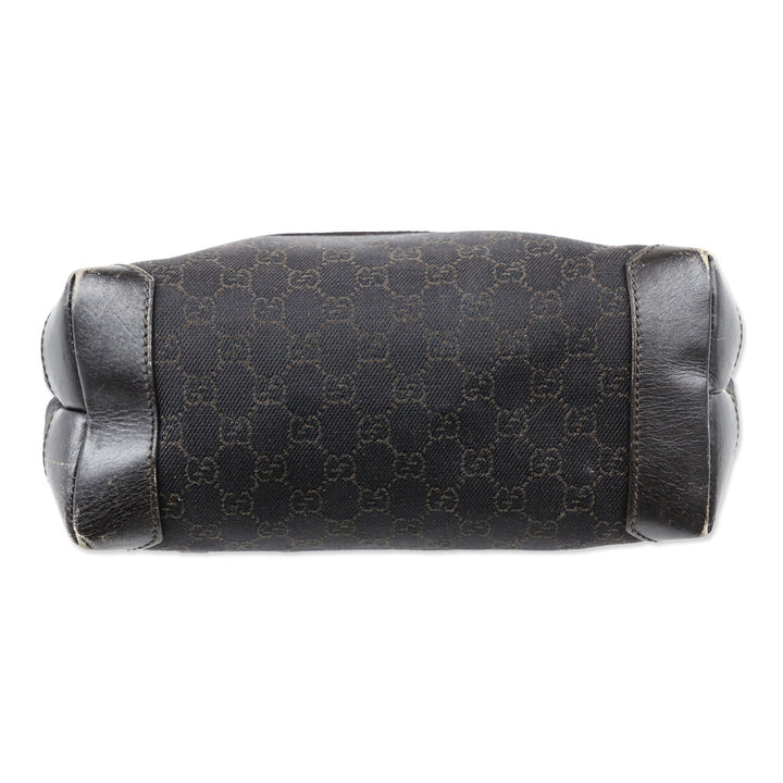 Gucci Dark Brown GG Monogram Canvas Tall Pocket Tote