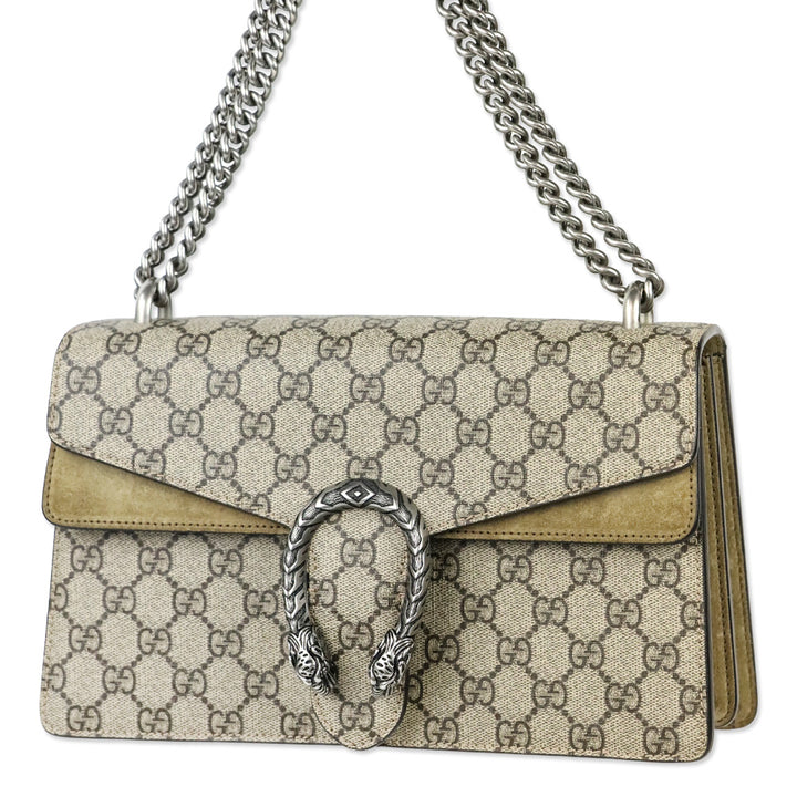 Gucci Dionysus GG Supreme Super Medium Shoulder Bag
