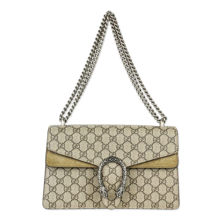 Gucci Dionysus GG Supreme Super Medium Shoulder Bag