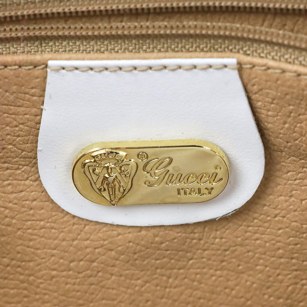 Gucci Floral Flora/Garden Canvas/Leather Trim Clutch