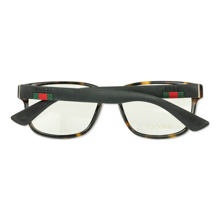 Gucci GG0011O Tortoiseshell Square Eyeglasses