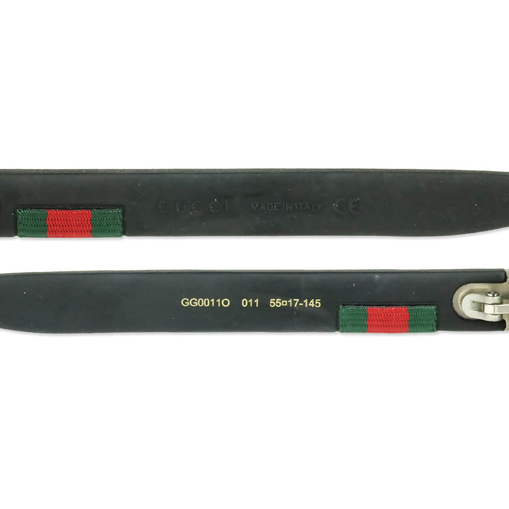Gucci GG0011O Tortoiseshell Square Eyeglasses