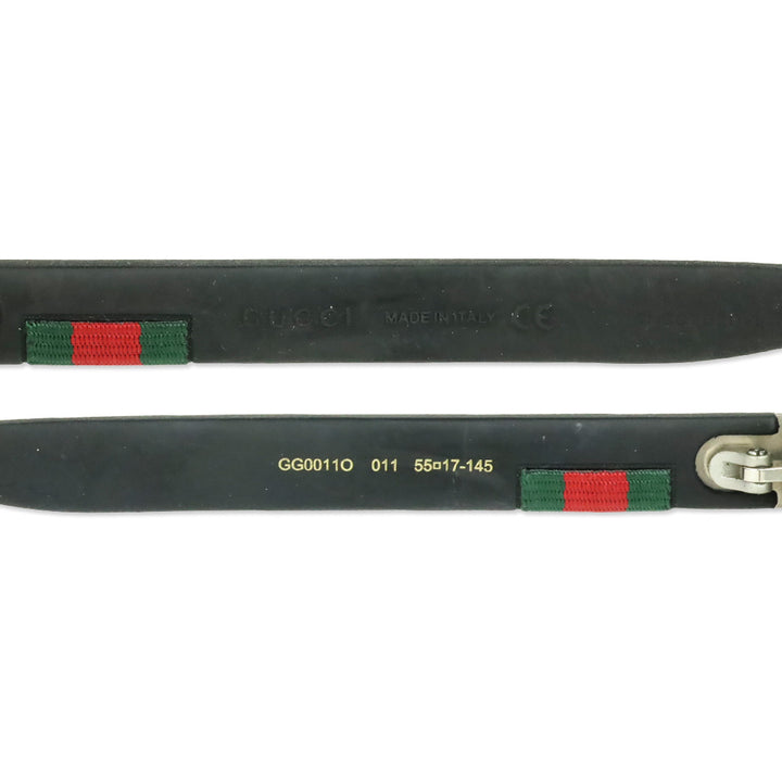 Gucci GG0011O Tortoiseshell Square Eyeglasses