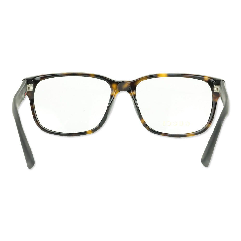 Gucci GG0011O Tortoiseshell Square Eyeglasses