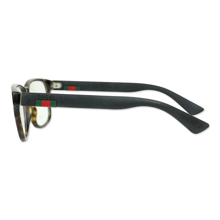 Gucci GG0011O Tortoiseshell Square Eyeglasses