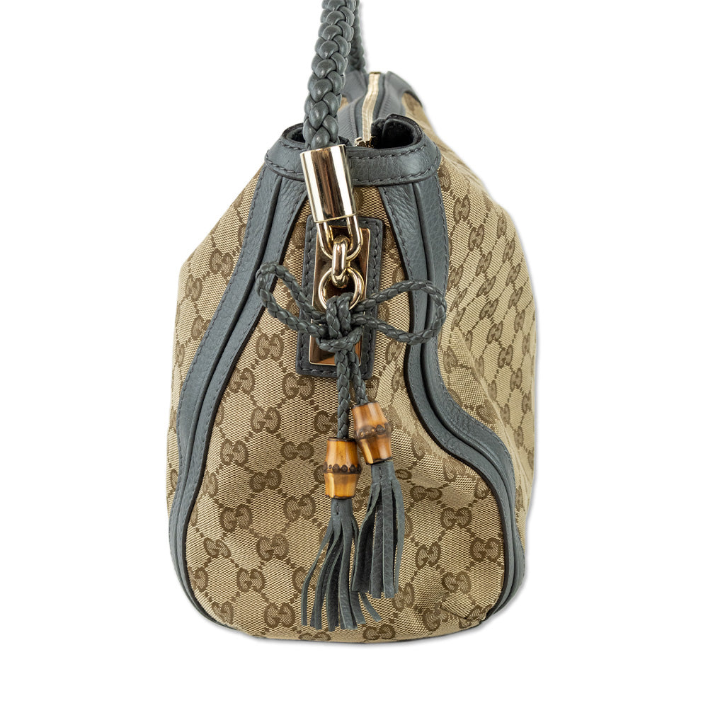 Gucci GG Canvas Medium Bella Hobo