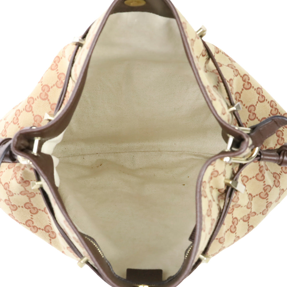Gucci GG Monogram Canvas/Leather Horsebit 1955 Shoulder Bag