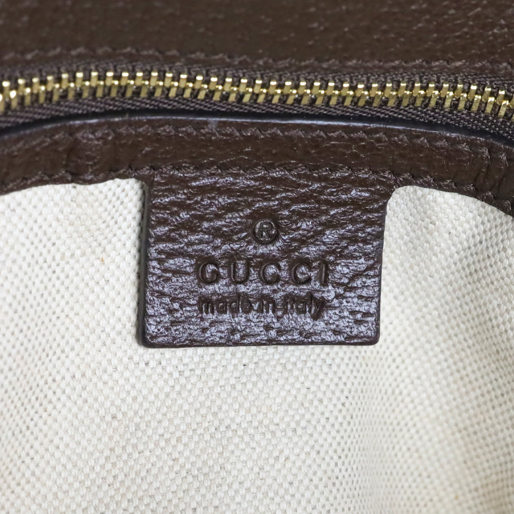 Gucci GG Monogram Canvas/Leather Horsebit 1955 Shoulder Bag