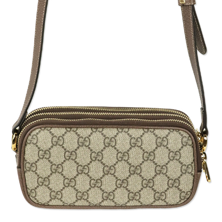 Gucci GG Supreme Canvas Web Ophidia Mini Crossbody