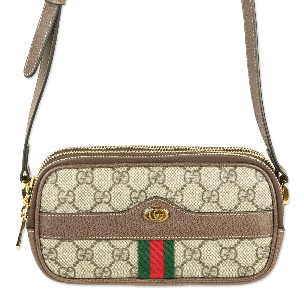 Gucci GG Supreme Canvas Web Ophidia Mini Crossbody