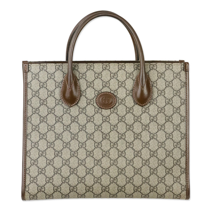Gucci GG Supreme Monogram Azelea Small Retro Tote Bag
