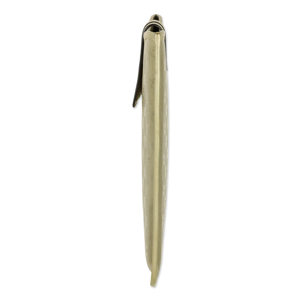 Gucci Gold-tone Guccissima GG Canvas Leather Tablet Case