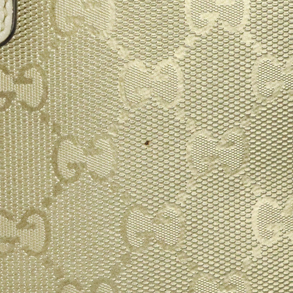 Gucci Gold-tone Guccissima GG Canvas Leather Tablet Case