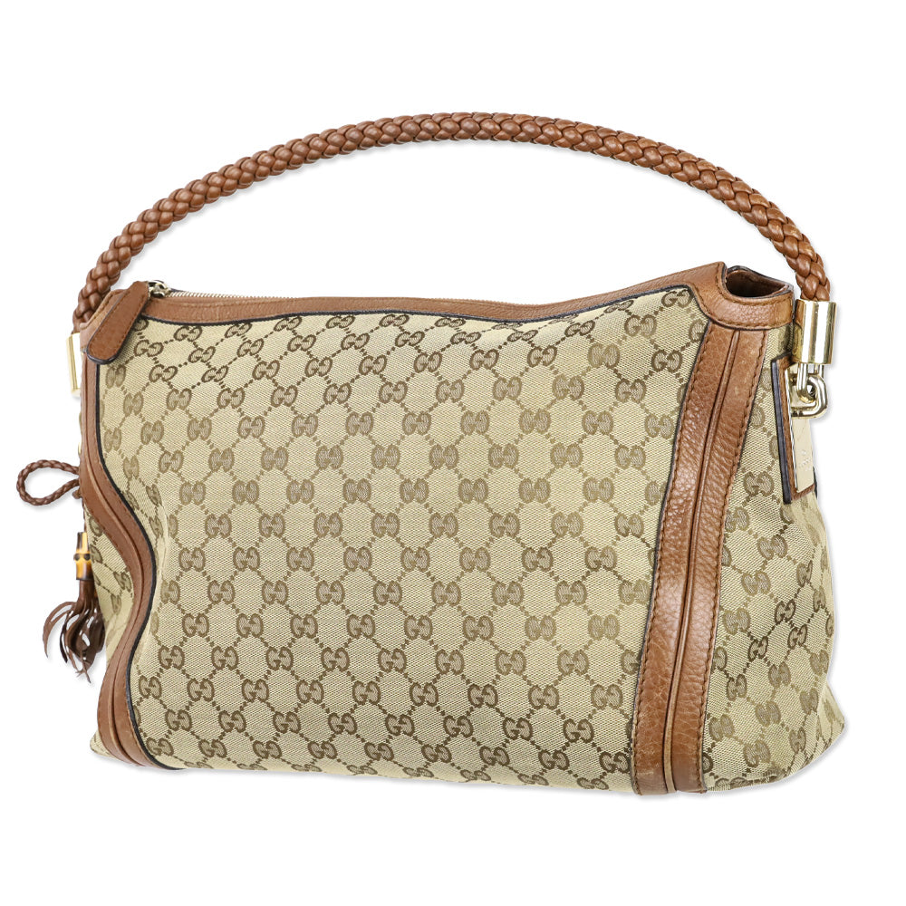 Gucci Guccissima Canvas Bella Hobo Bag