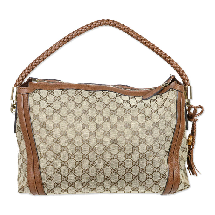 Gucci Guccissima Canvas Bella Hobo Bag