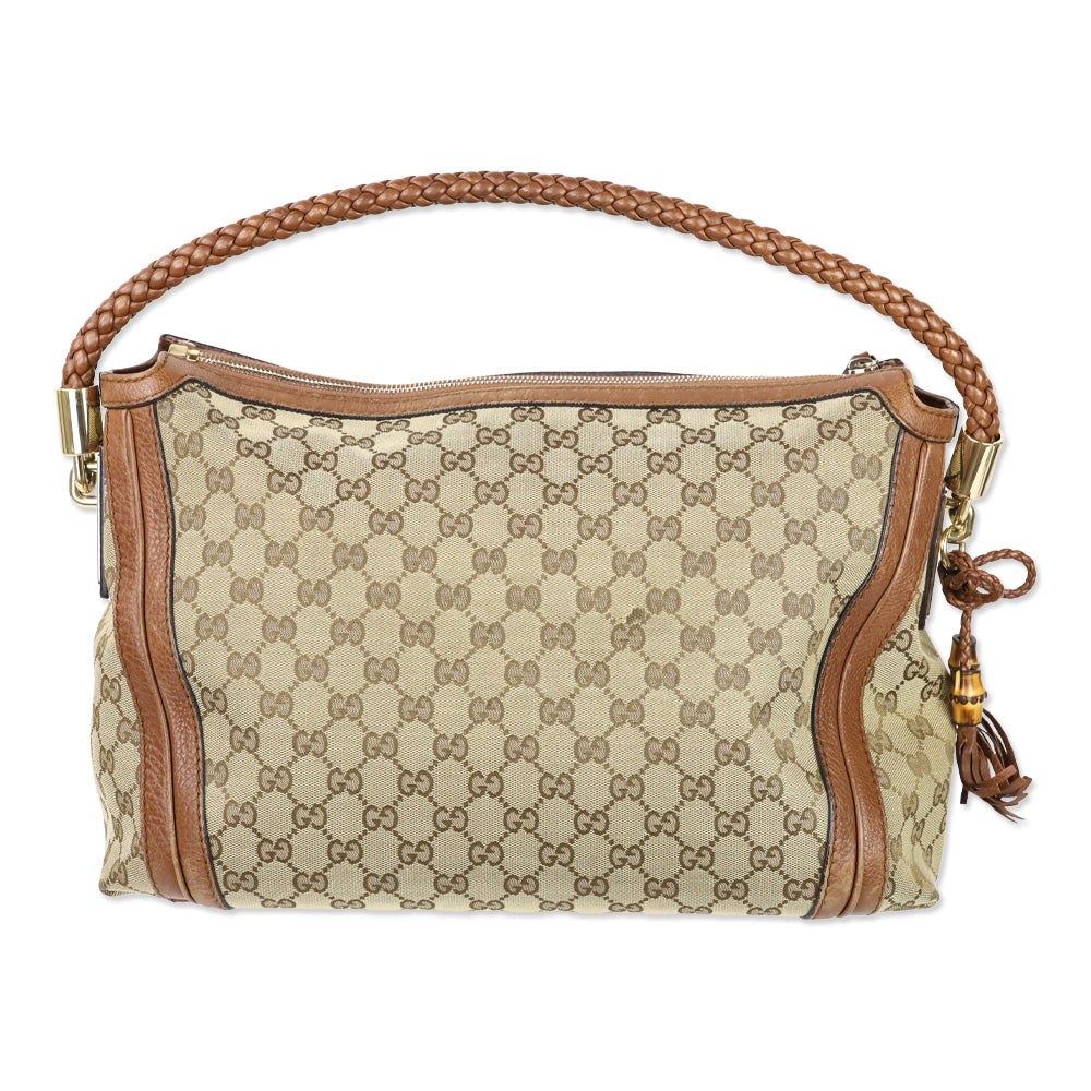 Gucci Guccissima Canvas Bella Hobo Bag