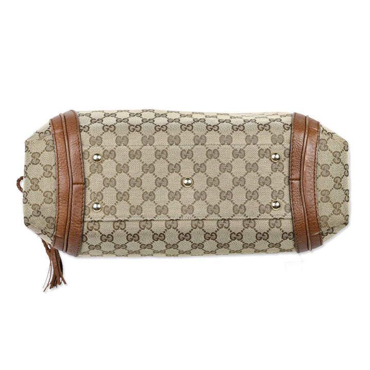Gucci Guccissima Canvas Bella Hobo Bag