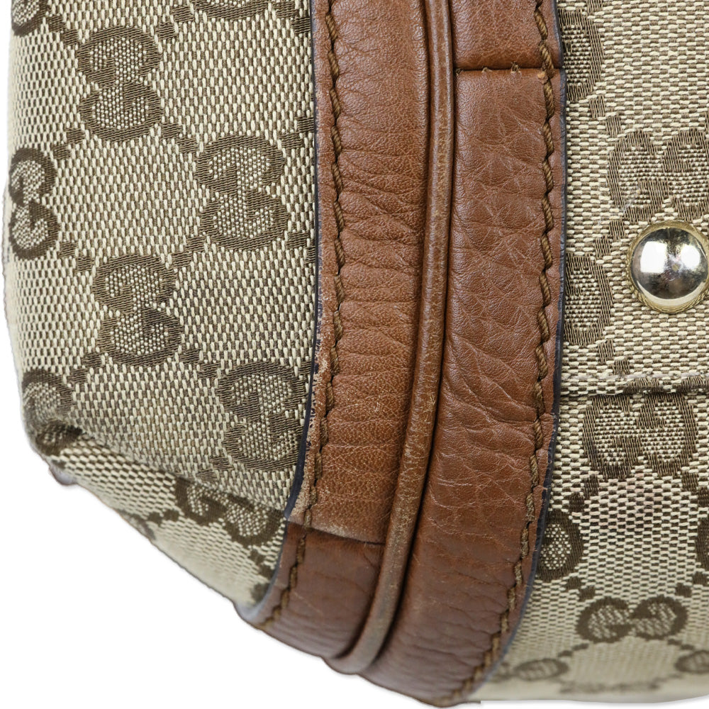 Gucci Guccissima Canvas Bella Hobo Bag