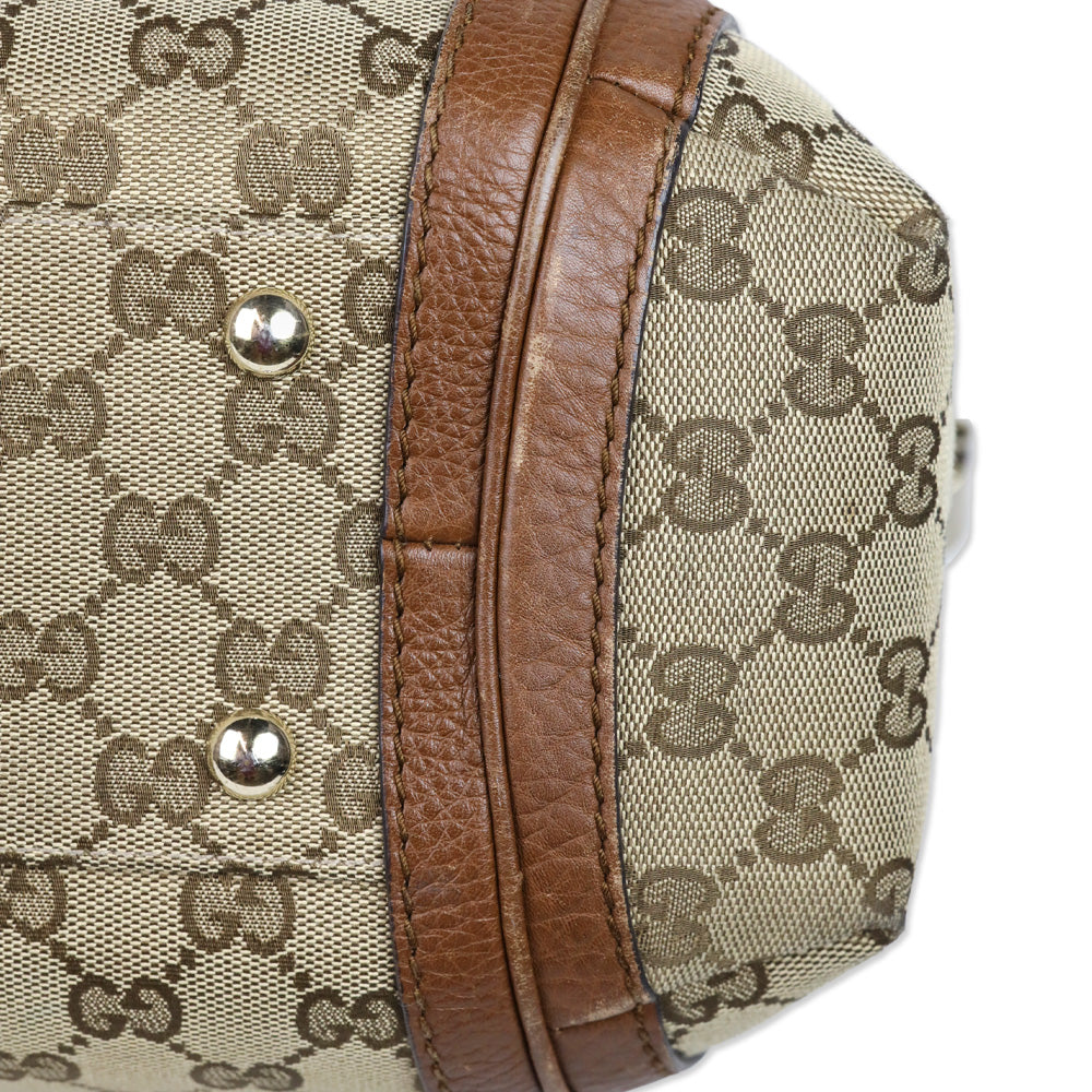 Gucci Guccissima Canvas Bella Hobo Bag