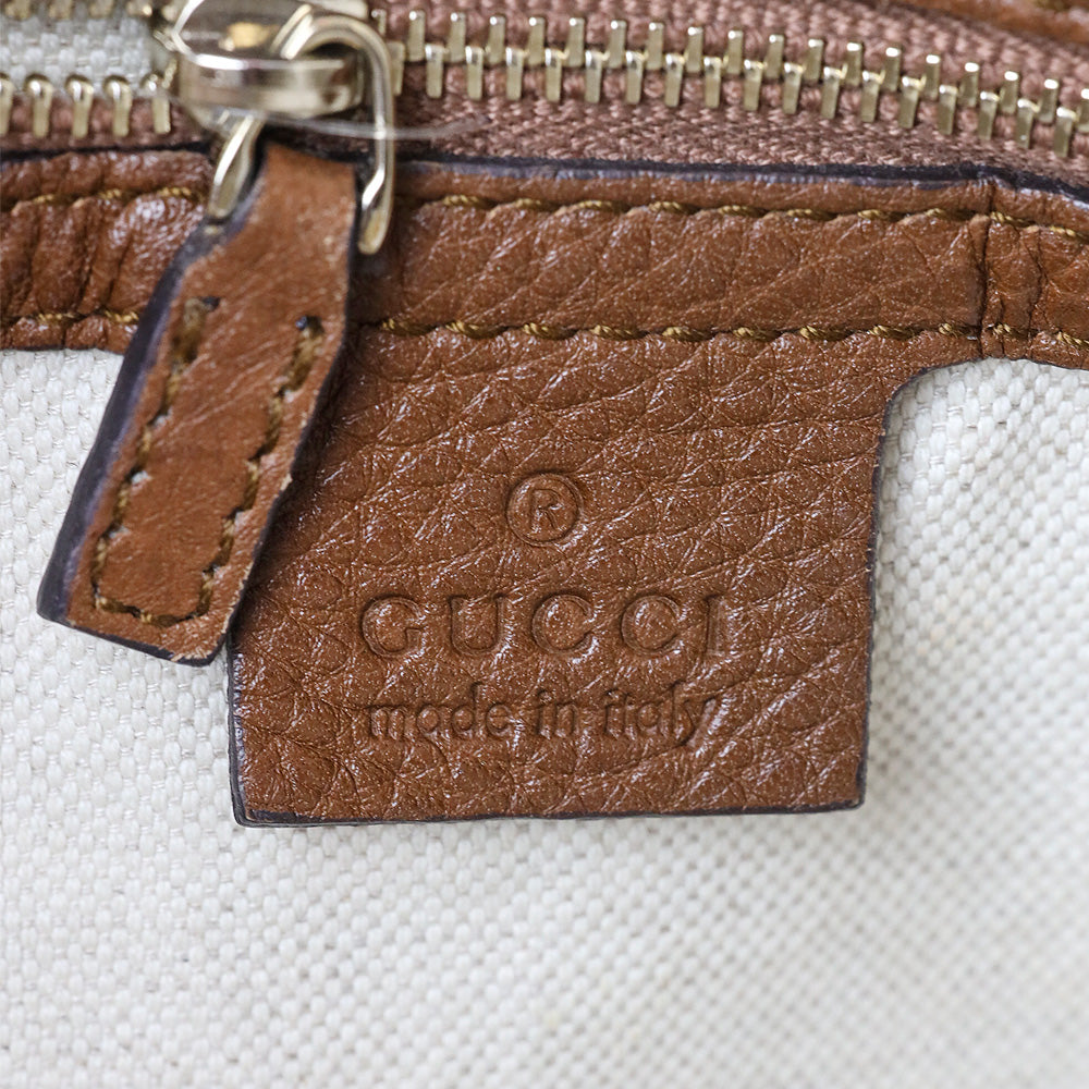 Gucci Guccissima Canvas Bella Hobo Bag
