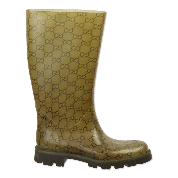 Gucci Guccissima Rubber Rain Boot