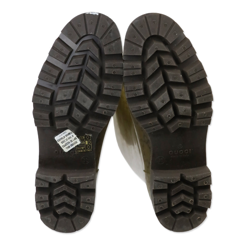 Gucci Guccissima Rubber Rain Boot