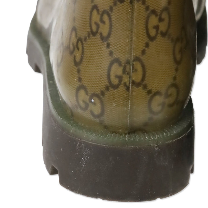 Gucci Guccissima Rubber Rain Boot